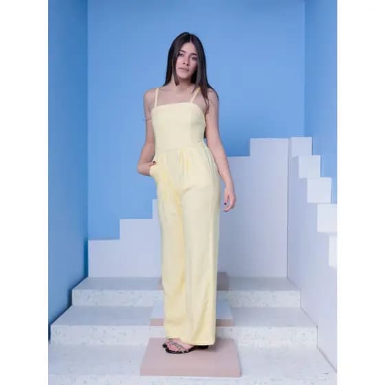 Macacão Juvenil  Elegante  Assimétrico  Drapeado para Adolescentes,  Adequado  para  Férias, Festas, Ocasiões