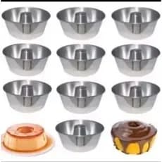 KIT10 FORMAS PARA PUDIM E BOLOS N: 18