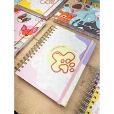 Caderneta Vacina Pet Personalizada (A6, Capa Dura)
