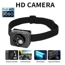 HD 1080P Câmera Esportiva Ao Ar Livre Filmadora Cabeça-Montado Luz De Indução De Ação Poderoso Capacete Gravação De Víde
