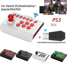 Para Switch PC/Android/ios/PS3/PS4 Jogo De Luta Joystick Arcade Controlador Sem Fio