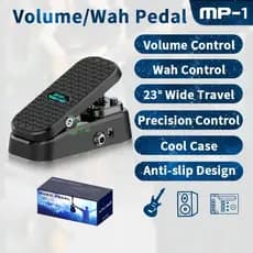 Pedal De Volume Wah Com Corrediça Silenciosa , Sem Necessidade De Energia Para Efeitos De Amplificador De Guitarra , Des