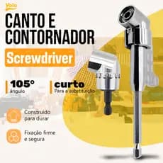 Adaptador Angular Para Parafusadeira 105 Graus PROFISSIONAL