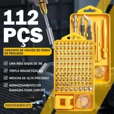 Kit Chave de Fenda de Precisão Multifuncional para Manutenção de Notebook Celular Desmontagem Limpeza Profissional