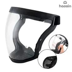 Protetor Facial Híbrido Full Face Shield +10 Substituições de Filtro – Multiuso: Esportes, Cozinha, Soldagem e Pesticida