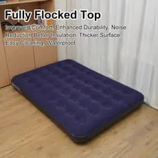 Colchão Inflável Casal Camping Praia 300kg Premium Resistente