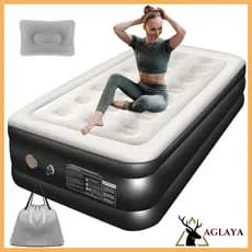 Colchão Inflável Solteiro Elétrico Com Travesseiro Inflável bivolt 191*100*41cm