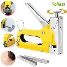 Grampeador Profissional para Estofados - Inclui 600 Grampos