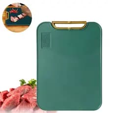 Tábua de Corte Retangular e Redonda Antibacteriana À Prova 38x28cm/Manilha galvanizada