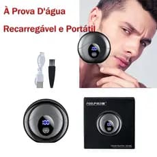 Barbeador Elétrico Adulto - Design Inovador à Prova D'água - Recarregável e Portátil