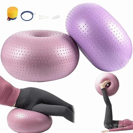 Bola de Yoga para Exercícios, Fitness, Pilates, Bola de Equilíbrio, Bola de Exercício, Treinamento, Ginástica em Casa, A