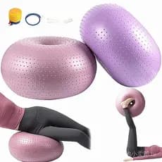 Bola de Yoga para Exercícios, Fitness, Pilates, Bola de Equilíbrio, Bola de Exercício, Treinamento, Ginástica em Casa, A