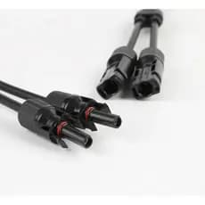 Conector Mc4 Y 2x1 Via Duplo P/ Ligação Paralelo Painel Par