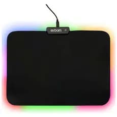 Mouse Pad Gamer RGB LED - Precisão e Portabilidade com Iluminação 7 Cores