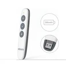 Apresentador De Slides USB Recarregável Controle Remoto Powerpoint Apresentação Sem Fio LPT-8i EXBOM