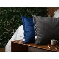 Kit 2 Capas Protetoras Travesseiro 50x70 Suede Premium Antialérgico com Zíper Capa Fronha Luxo