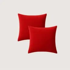 Kit 2 capa Almofadas Suede LISAS 45x45