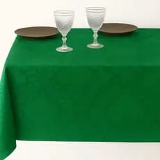 Toalha de Mesa Jacquard Retangular – Durabilidade (4/6/8 Lugares)