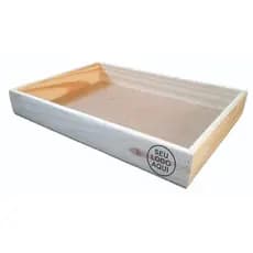 KIT 5un - Bandeja Simples em pinus + GRAVAÇÃO da logo