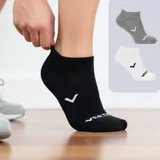 Kit 6 Pares Meia Sapatilha Invisível Feminina Masculina Algodão Não Aparece no Tênis 34/39 39/43 Direto da Fábrica