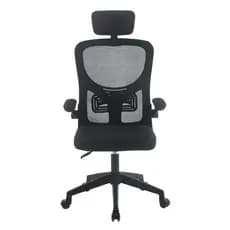 Cadeira de Escritorio Vita giratoria Ergonomica  tela mesh Flink apoio de cabeça preto W-17