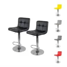 Kit 2 Banqueta Gomos para Cozinha Bar Bancada balcão Americano em Material Sintético