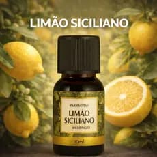 Essência Limão Siciliano 10ml Difusor Aromatizador Ambiente Eversense