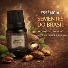 Essência Sementes Brasil 10ml Aromatizador Ambiente Difusor Umidificador Eversense