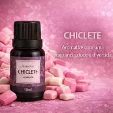Essência Chiclete 10ml Aromatizador Difusor Umidificador Eversense