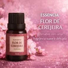 Essência Flor Cerejeira 10ml Aromatizador Difusor Umidificador Eversense