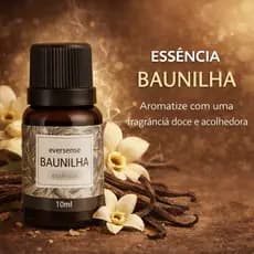 Essência Baunilha 10ml Aromatizador Difusor Umidificador Eversense