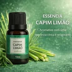 Essência Capim Limão 10ml Difusor Aromatizador Ambiente Eversense