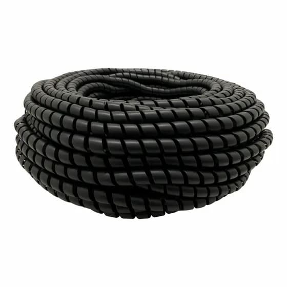 Protetor de Mangueira para Lavadora de Alta Pressão 1/4″ – Mola Espiral Preta de Proteção