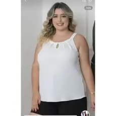 Regata FReminina plus size tecido duna GG