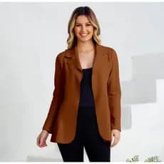 Max Blazer Longo neopremi Sobretudo Feminino Acinturado Roupas Femininas Tendência