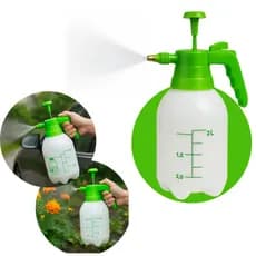 Pulverizador Borrifador Spray Para Jardinagem Multiuso Alta Pressão 2 Litros Com Trava