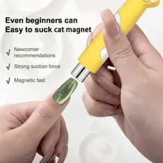 Imã Magnetico para Esmalte Formato Patinha de Gato