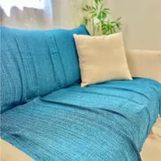 Manta Capa Para Sofá 120x210cm Algodão Decorativa Artesanal | Capa Para Sofá Decorativa | Promoção