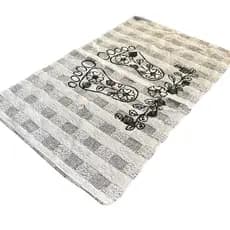 Kit 10 Tapete Para Banheiro Toalha de Piso Atoalhado 10 Unidades Tapete Pezinho Estampado