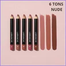 Lápis Contorno Labial Jumbo Toque Macio Unitário ou Kit Com 6 Labranche - LA1102