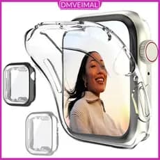 Capinha Capa Case De TPU Para Relógio Smartwatch IWatch Apple Watch Series 11 10 46mm 42mm Proteção Completa