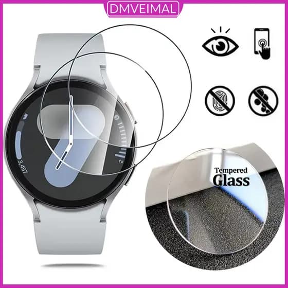 Película Protetora De Vidro Temperado Para Relógio Samsung Galaxy Watch 7 6 5 4 40mm 44mm