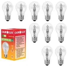 Kit 10 Lampadas Para Churrasqueira 100W 110v/220v Halogena Alta Temperatura