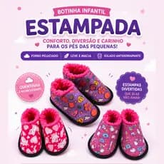Pantufa BOTINHA Feminina Peluciada Confort diversas cores - Chinelo De Inverno - pantufa