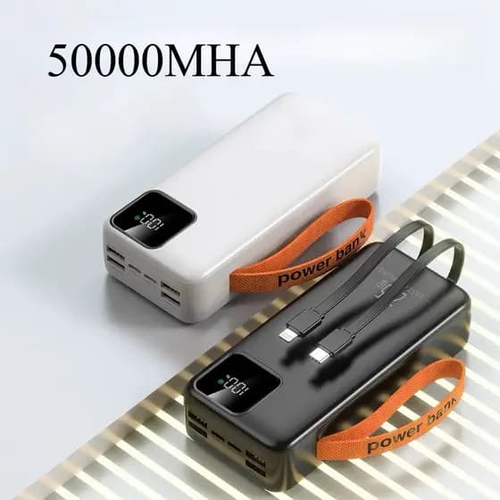 20000MHA/50000mah Turbo 22,5W PD Carregador Portátil portátil grande carregamento abbot store