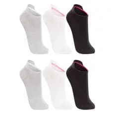 Kit 6 Pares Meias Lupo Sapatilhas Invisíveis Femininas 4536 - 089