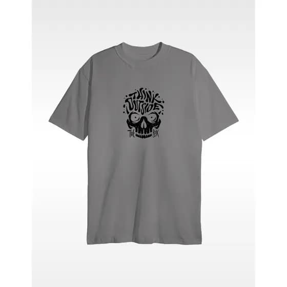 Camiseta Streetwear 100% Algodão Think Outside the Box