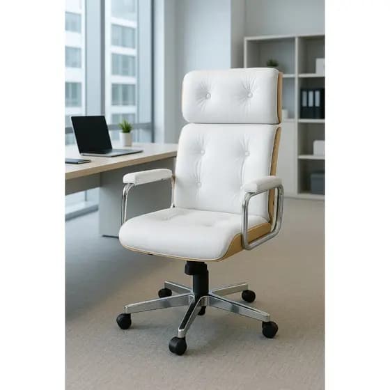 Poltrona Presidente Giratória Conforto E Design Premium
