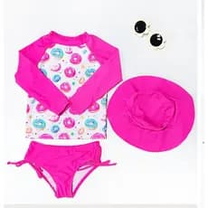 Maio Infantil Menina Proteção Uv C Chapéu Verão Piscina Praia Viagem