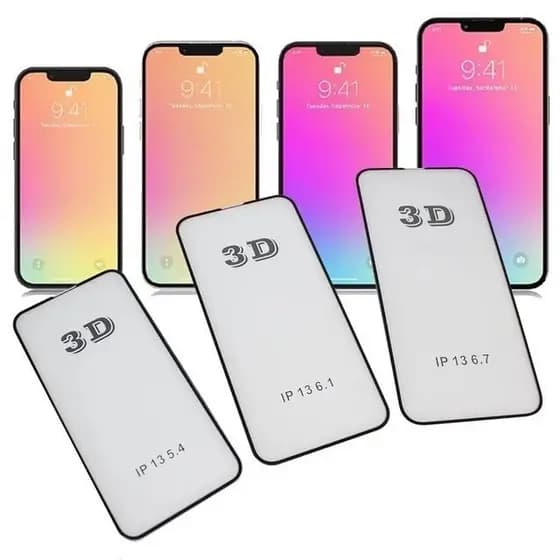 Película Iphone De Vidro 3d Full Para iPhone Proteção de Tela completo